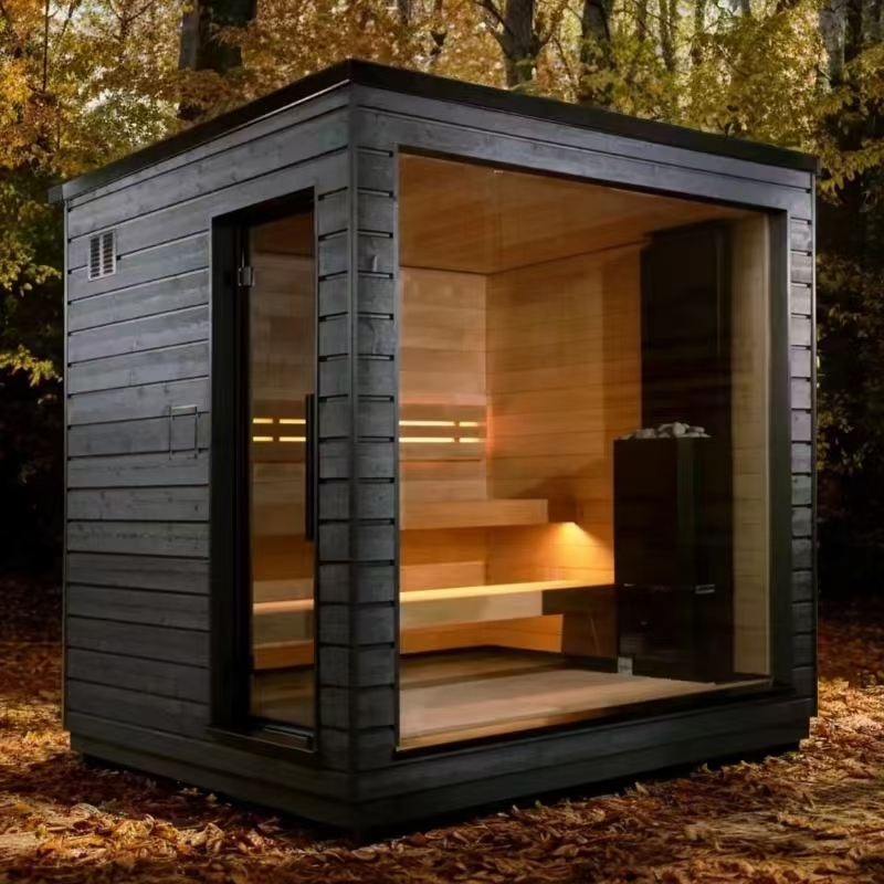 شرکت تجهیزات Suzhou Zhongye Sauna ، آموزشی ویبولیتین اتاق جدید سونا به سبک چشم انداز در فضای باز را راه اندازی می کند.