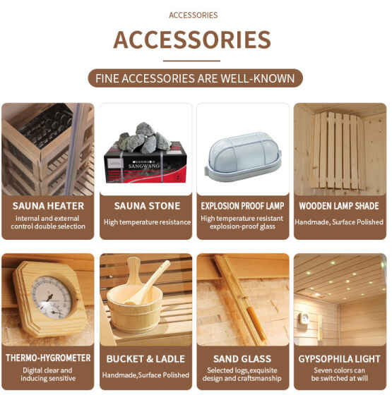 درب شیشه ای بیرونی اتاق بخار در فضای باز